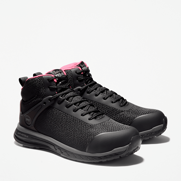 Women's Drivetrain Composite Toe Work Sneaker / Black/Grey