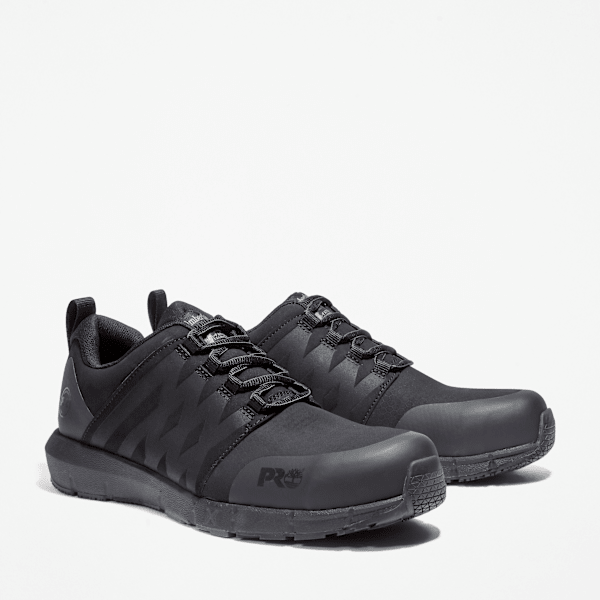 Men's Radius Composite Toe Work Sneaker / Black