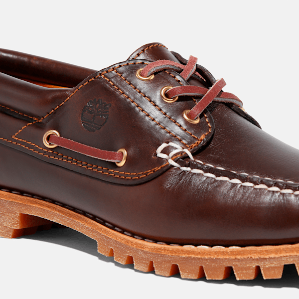Women's Timberland® Authentic Boat Shoe / Brown