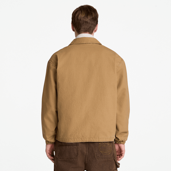 Men's Coach Jacket / Medium Brown