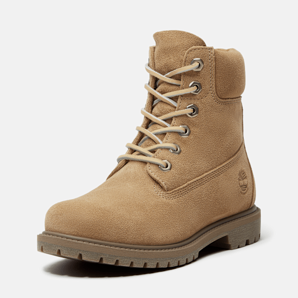 Women's Timberland® 6-Inch Waterproof Boot / Beige Suede