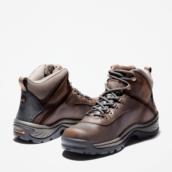 Men's White Ledge Mid Waterproof Hiking Boot / Brown