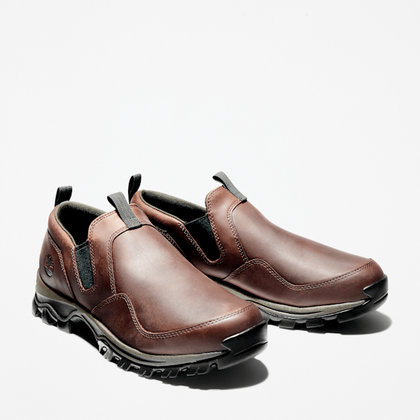 Men's Mt. Maddsen Slip-On Hiking Shoe / Dark Brown Full-Grain