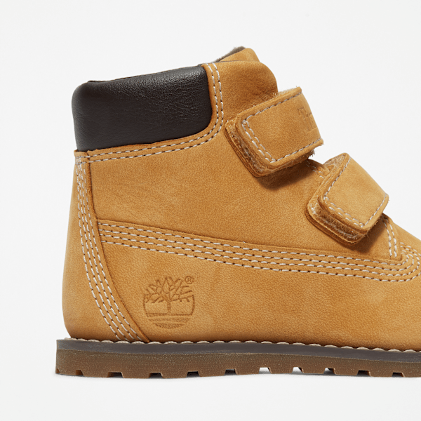 Toddler Pokey Pine Hook-and-Loop Boot / Wheat Nubuck