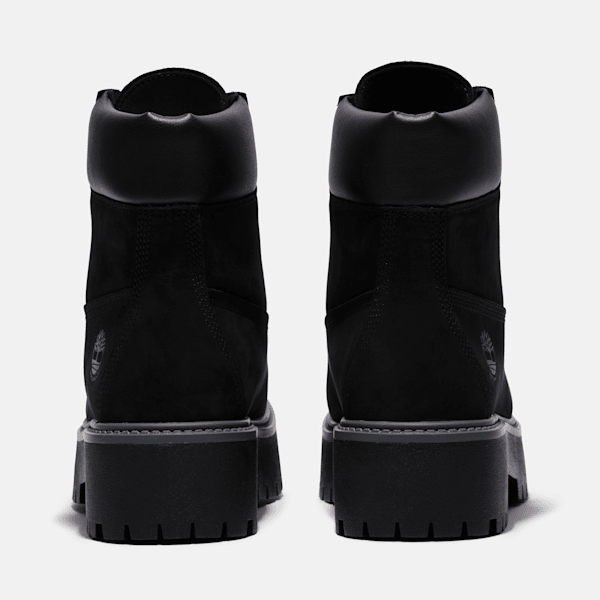 Women's Stone Street 6-Inch Waterproof Platform Boot / Jet Black