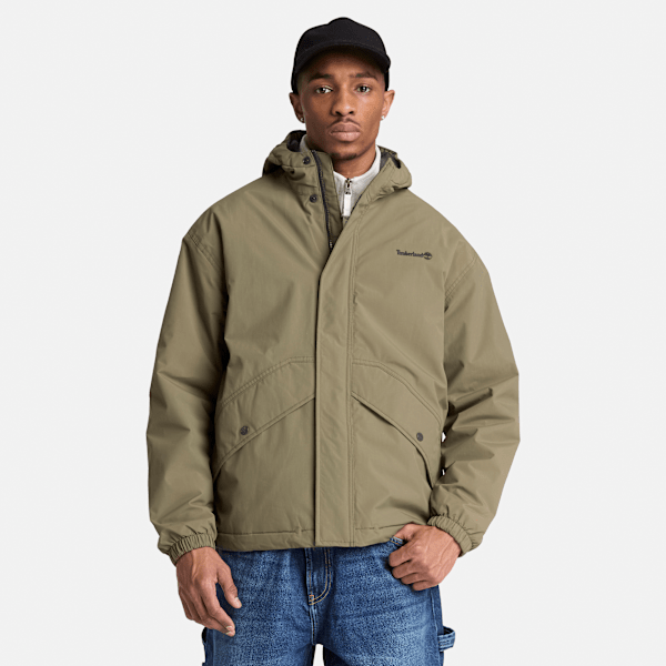 Men's Weatherline Waterproof Insulated Jacket / Dark Olive