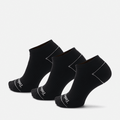 Bowden 3-Pack Full Cushion No-Show Sock / Black