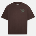 Men's Beef &amp; Broccoli Graphic T-Shirt / Dark Brown