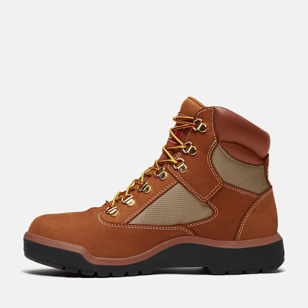 Men's Waterproof Mid Field Boot / Wheat Nubuck