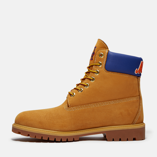 Men's Timberland® x New Era® Mets 6-Inch Waterproof Boot / Wheat Mets