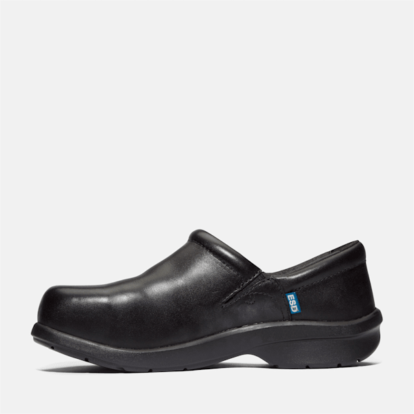 Women's Newbury Casual Alloy Toe Work Shoe / Black