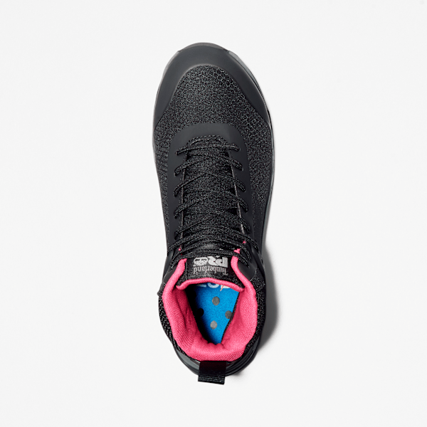 Women's Drivetrain Composite Toe Work Sneaker / Black/Grey
