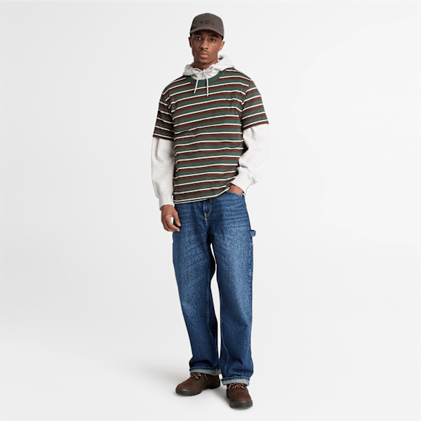 Men's Stripe Short-Sleeve T-Shirt / Sycamore