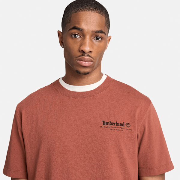Men's Bootmakers Short-Sleeve Graphic T-Shirt / Brown