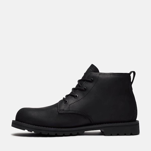 Men's Britton Falls Waterproof Chukka Boot / Blackout Full-Grain