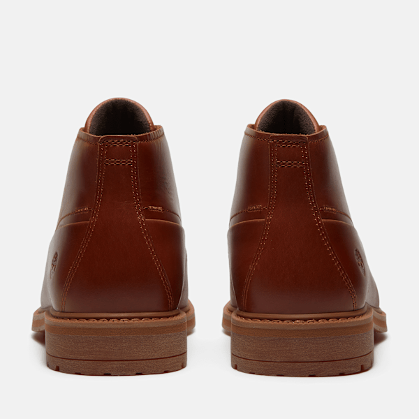 Men's Stormbucks Waterproof Chukka Boot / Rust Full-Grain