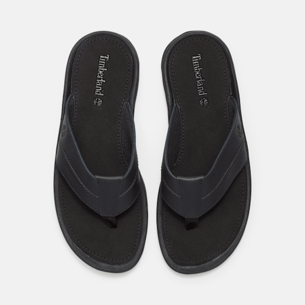 Men's Timberland® Originals Slide Sandal / Black Leather