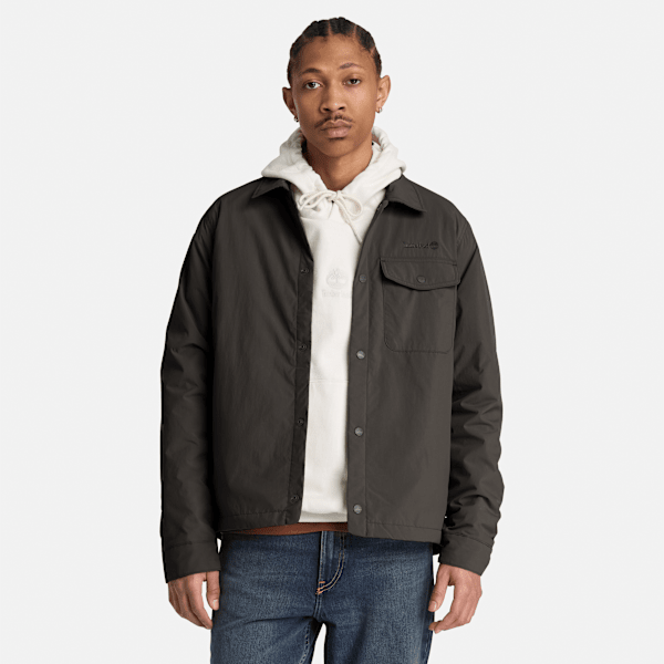 Men's Water Repellent Insulated Shacket / Vintage Black