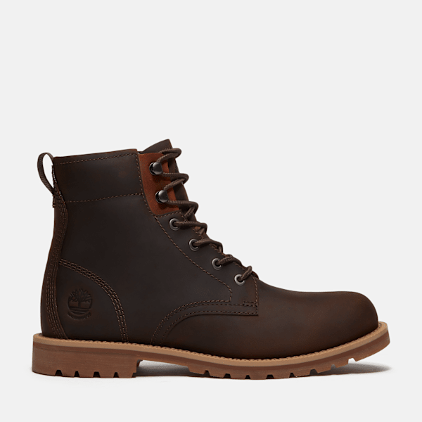 Men's Britton Mills Waterproof Boot / Dark Brown Full-Grain