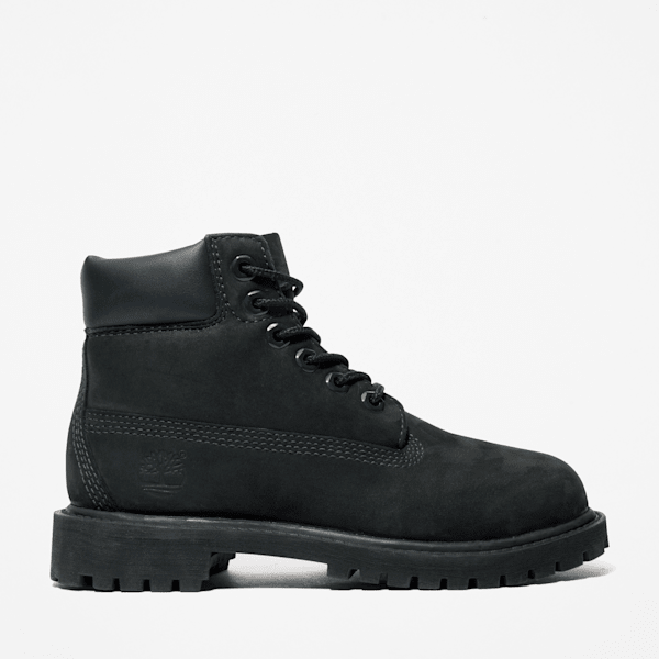 Youth Timberland® Premium 6-Inch Waterproof Boot / Black