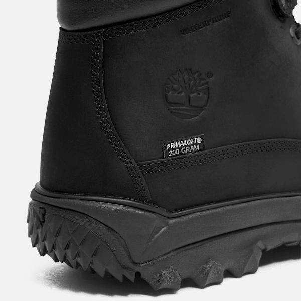 Men's Rime Ridge Waterproof Mid Boot / Black Nubuck