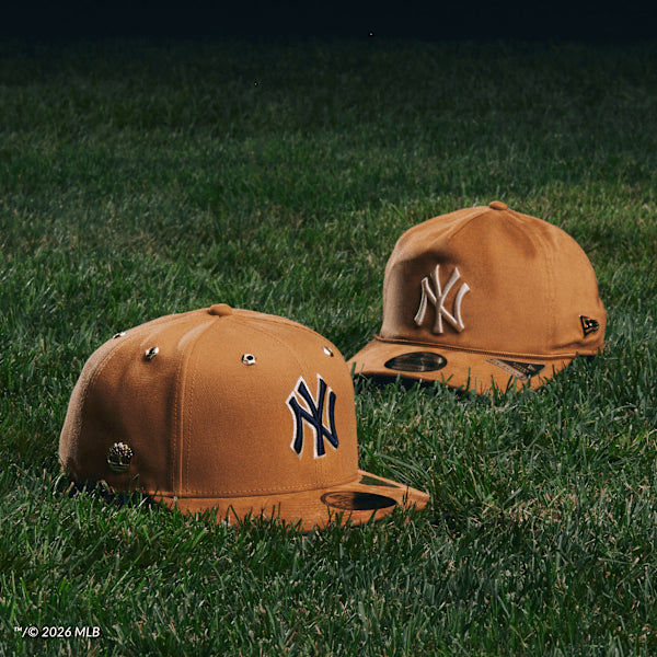 Timberland® x New Era® Yankees Adjustable Cap / Wheat Yankees