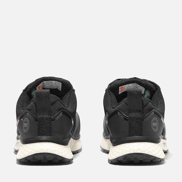 Women's Reaxion Composite Toe Work Sneaker / Black/White