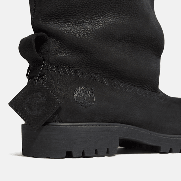 Timberland® x TELFAR Premium Pull-On Boot / Black Nubuck