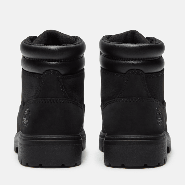 Junior Auburn Falls 6-Inch Waterproof Boot / Black Nubuck