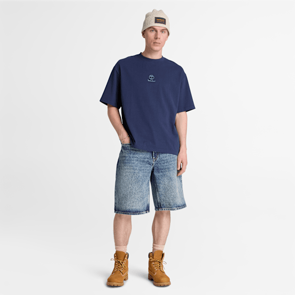 Men's Shorewood Heavyweight Short-Sleeve T-Shirt / Dark Navy