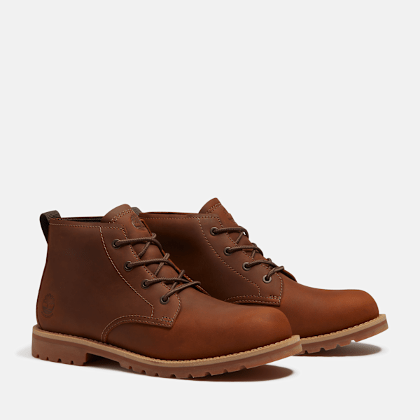 Men's Britton Falls Waterproof Chukka Boot / Medium Brown Full-Grain