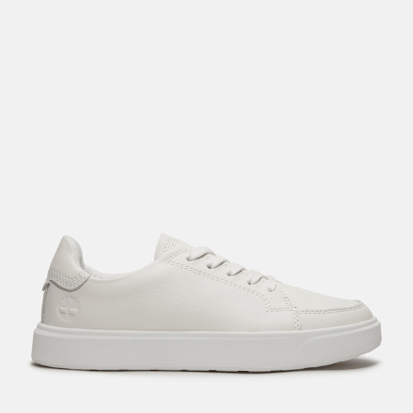 Women's Emerson Street Sneaker / White Full-Grain