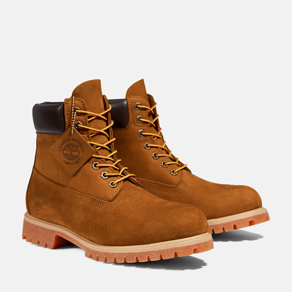 Men's Timberland® Premium 6-Inch Waterproof Boot / Dark Wheat Nubuck
