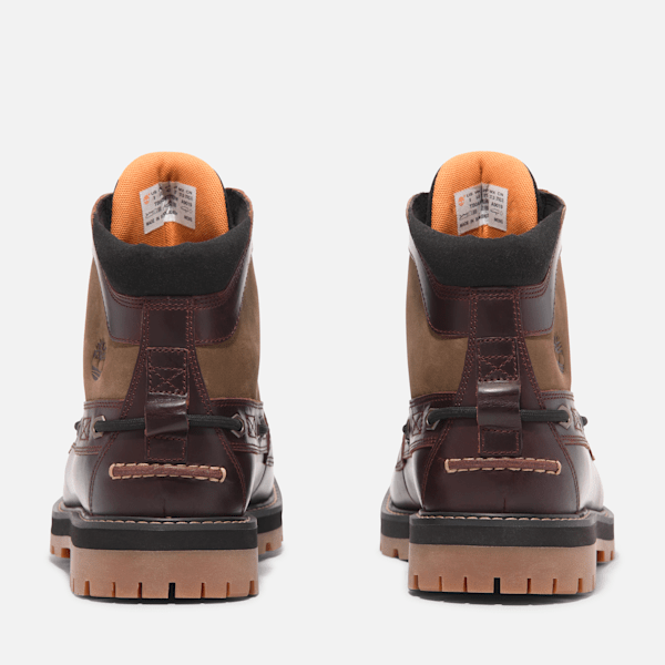 Men's Britton Road Moc-Toe Boot / Root Beer Full-Grain