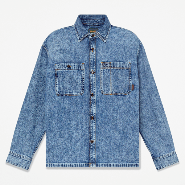 Men's Denim Pocket Shirt / Harbor Blue Wash