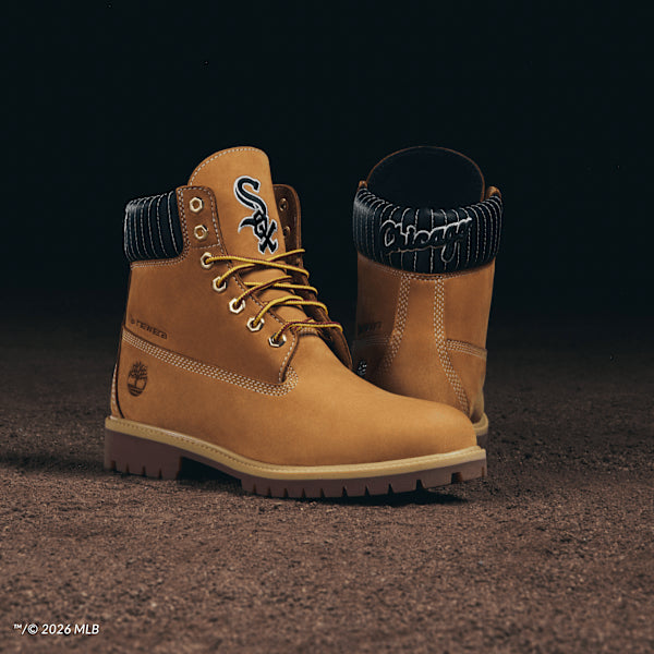 Men's Timberland® x New Era® White Sox 6-Inch Waterproof Boot / Wheat White Sox