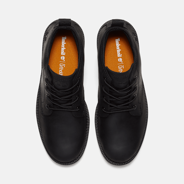 Men's Britton Falls Waterproof Chukka Boot / Blackout Full-Grain