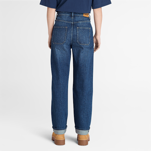Women's Timberland® Straight-Fit Denim Pant / Slate Blue