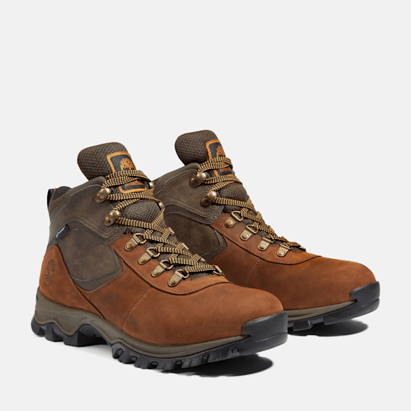 Men's Mt. Maddsen Mid Waterproof Hiking Boot / Dark Brown