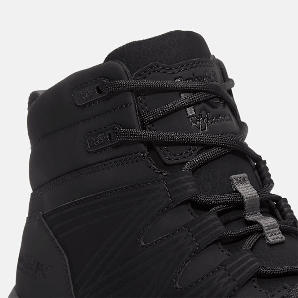 Men's Powertrain EV Mid Composite Toe SD10 Work Sneaker / Blackout Leather/Synthetic