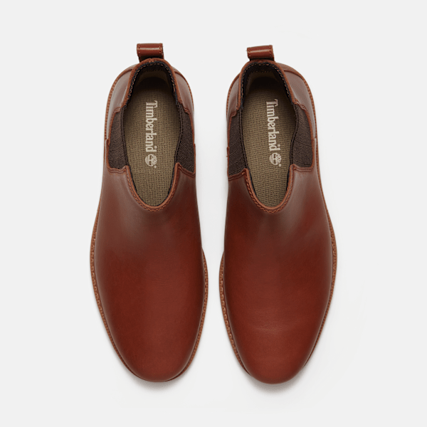 Men's Stormbucks Chelsea Boot / Rust Full-Grain