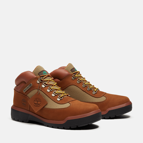 Men's Waterproof Field Boot / Medium Brown Nubuck