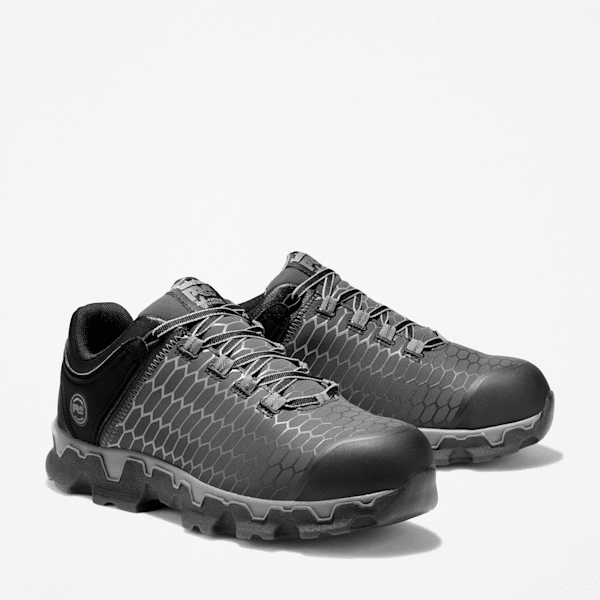 Men's Timberland PRO® Powertrain Sport Alloy Toe Work Sneaker / Black