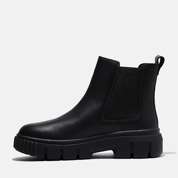 Women's Greyfield Chelsea Boot / Black Full-Grain