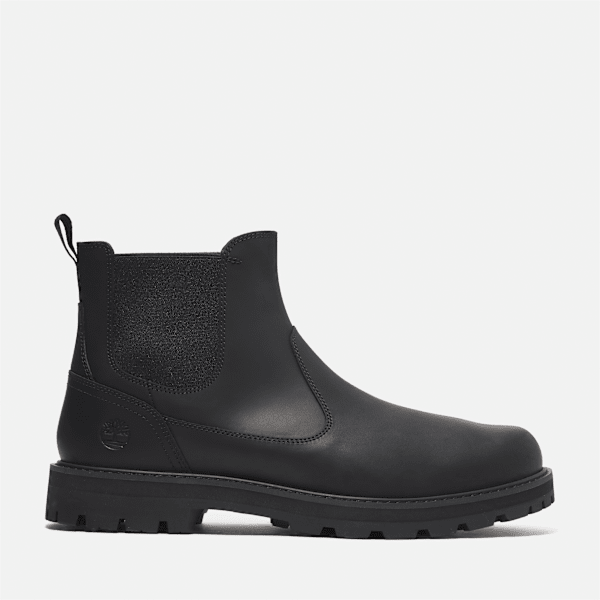 Men's Britton Road Chelsea Boot / Black Full-Grain