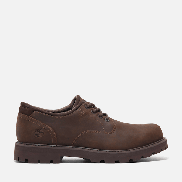 Men's Britton Road Waterproof Shoe / Dark Brown Full-Grain