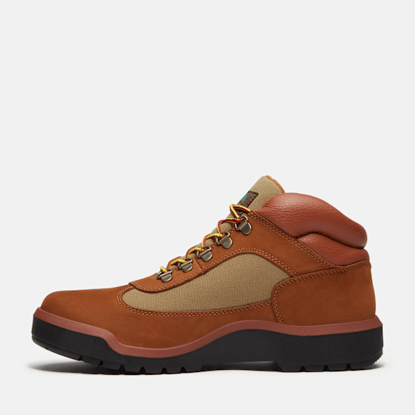 Men's Waterproof Field Boot / Medium Brown Nubuck