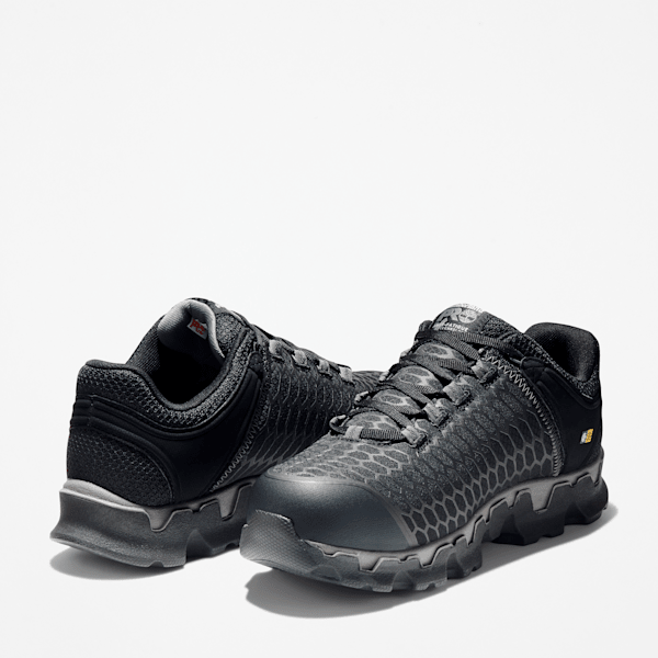 Men's Timberland PRO® Powertrain Sport Alloy Toe Work Sneaker / Black