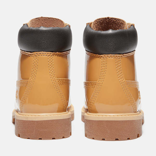 Youth Timberland® Premium 6-Inch Waterproof Boot / Wheat Patent leather
