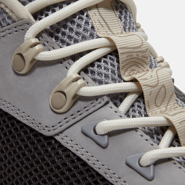 Men's GreenStride™ Motion 6 Mid Perforated Sneaker / White Full-Grain